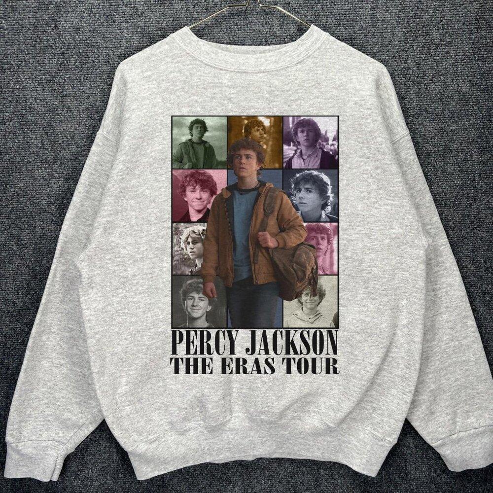 Percy Jackson Er Tour Graphic Sweatshirt Walker Scobell Fan Shirt